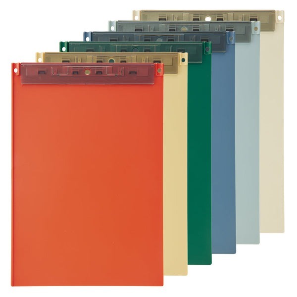 【リヒトラブ】Mutual 超薄型クリップボード＜フック穴付＞