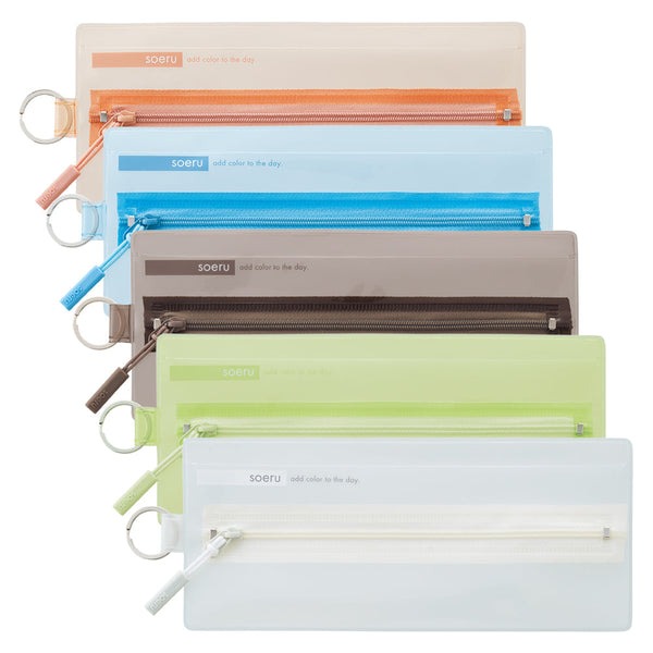 【リヒトラブ】soeru センタージップペンケース