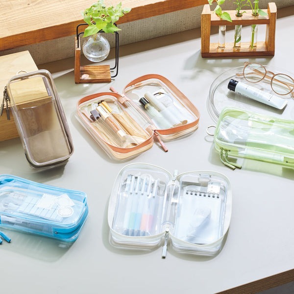 【リヒトラブ】soeru ラウンドジップペンケース