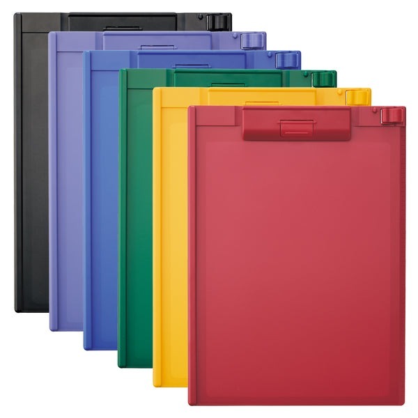 【リヒトラブ】クリップボード E型(短辺とじ)