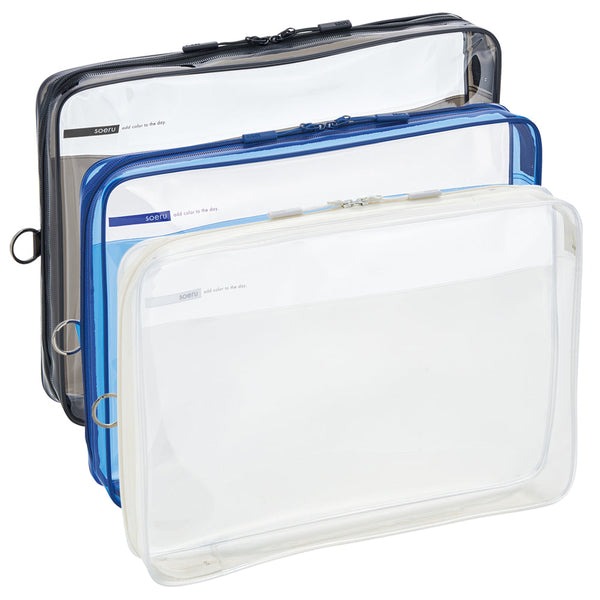 【リヒトラブ】soeru クリヤーボックスケース(A4)