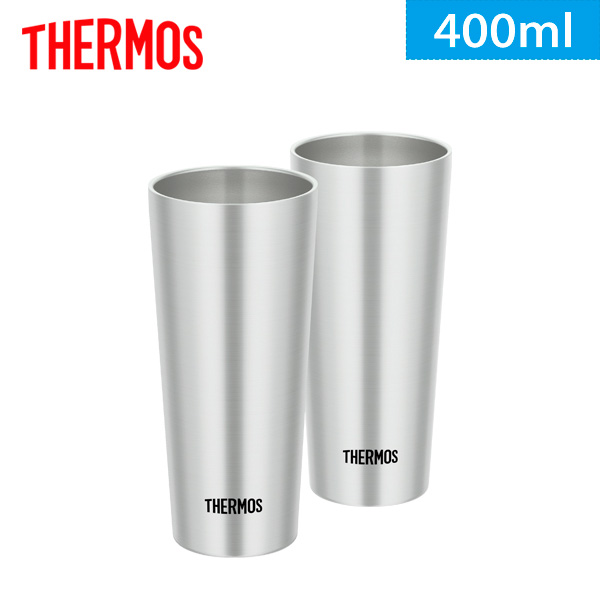 サーモス 真空断熱タンブラー 400ml 2個セット(JDI)