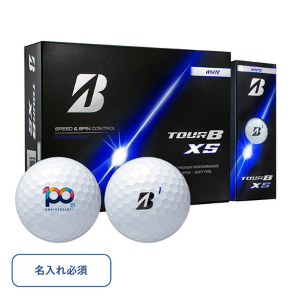 【印刷必須商品】ブリヂストン　ゴルフボール TOURB XS