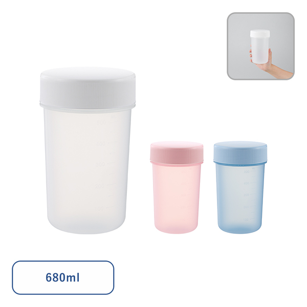【先行掲載】目盛り付シンプルシェイカーボトル680ml