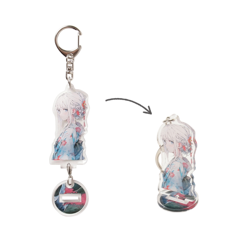 アクリルスタンドキーホルダー（M）【アクリル代+パーツ代込】