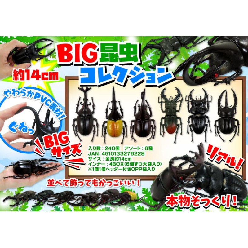 BIG昆虫コレクション（6種）
