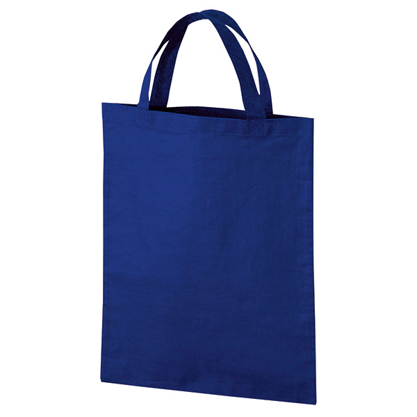 コットンバッグ A4ワイド(ネイビー)