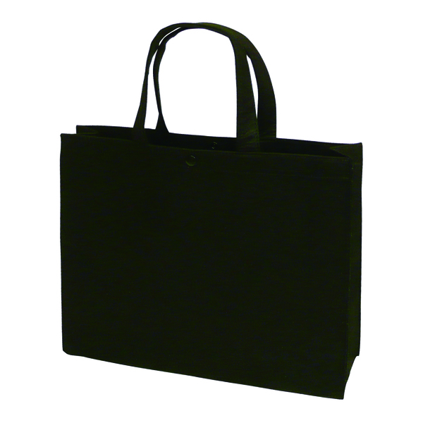 フェルトバッグ A4ヨコ(ブラック)