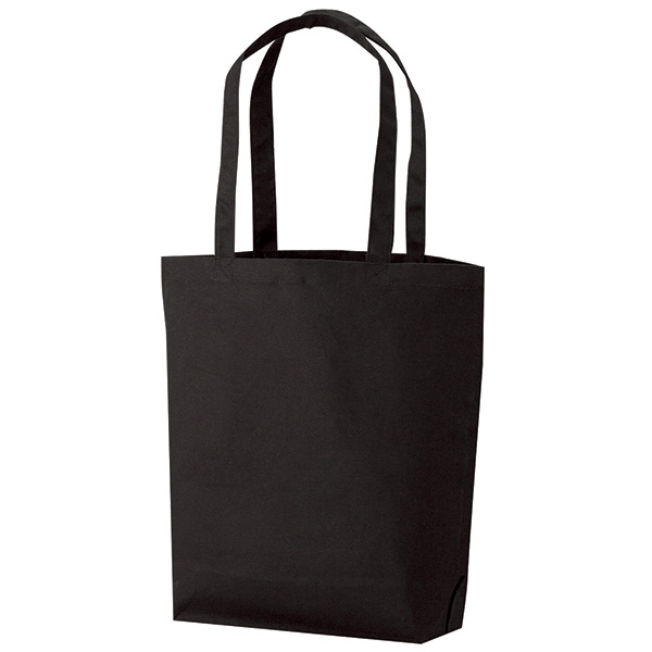 厚手コットンバッグ トートM(ブラック)