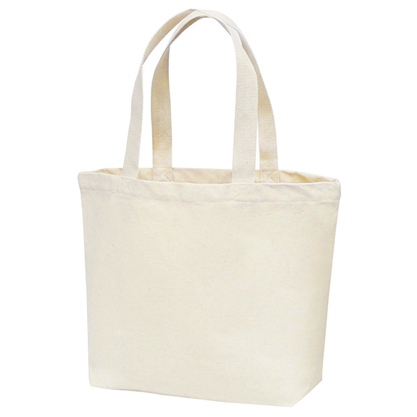 厚手コットンバッグ トートMワイド(ナチュラル)