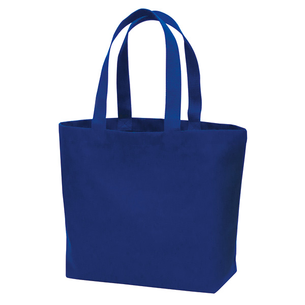 厚手コットンバッグ トートMワイド(ネイビー)