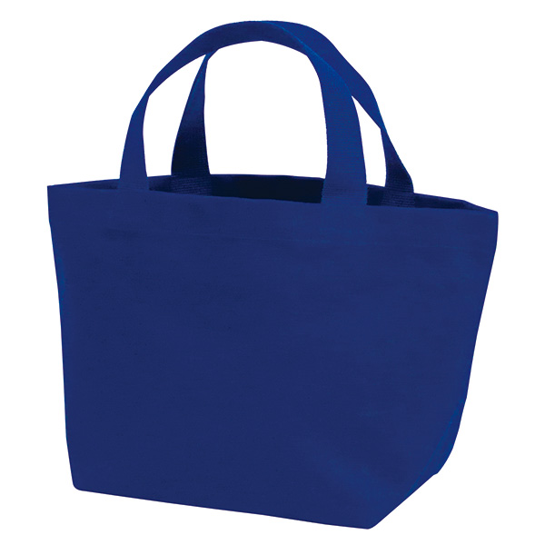 厚手コットンバッグ トートSワイド(ネイビー)