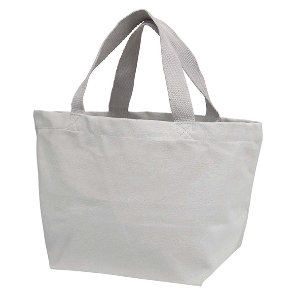 厚手コットンバッグ トートSワイド(グレー)